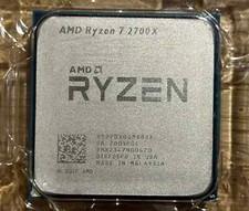 AMD Ryzen 7 2700X 8 Core 3.7GHz Socket AM4 CPU Processor 5 Year Warranty