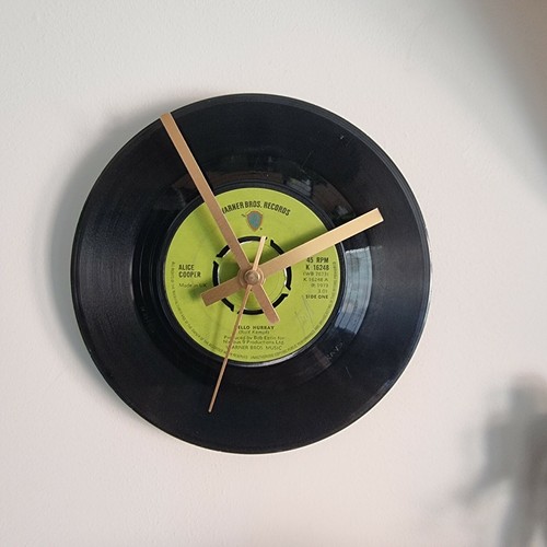 Vinyl record wall clock - ,