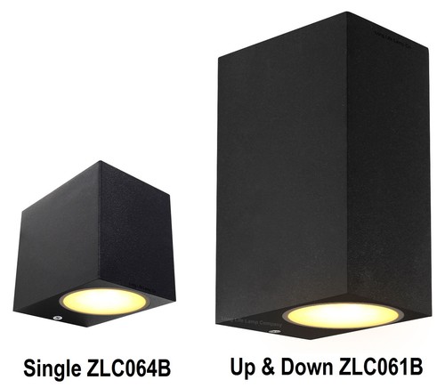 Modern led matt - matt, black