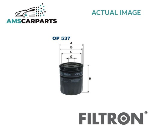 Engine oil filter 537 - engine, op