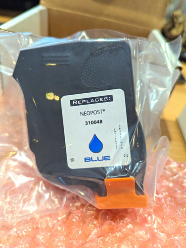 Neopost blue postal ink - postal,