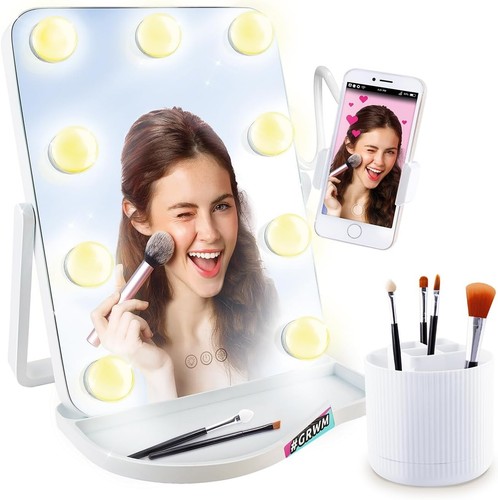 Led make mirror with - make,