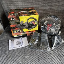 Trust Racing Steering Wheel & Pedals GM-3400 For PS2/PC