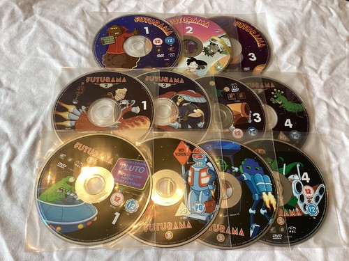 Futurama season dvds 11 - 1, 2