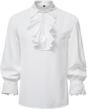 Men renaissance ruffled - men's,