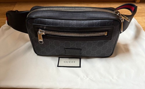 Gucci supreme web belt bag - gg,