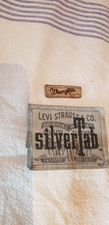 2 x Collectable  / Useful Clothing Labels By Levi Strauss & Wrangler