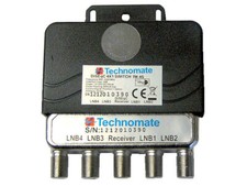 DiSEqC Satellite signal Dish LNB Combiner 3 or 4 Way Switch to 1