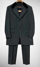 Vintage Prince Edward By Lord West Tuxedo Jacket (42) & Pants (36x30) Charcoal