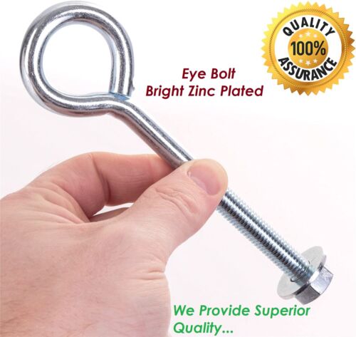 Eye bolt bright - zinc, plated