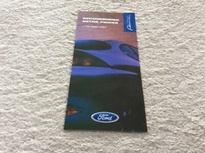 Ford Puma Price List June 1997 Brochure Related
