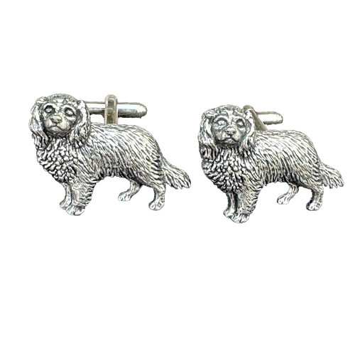 Cufflinks king charles - cufflinks, spaniel