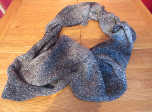 Dkny grey scarf - scarf, cowl