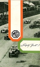 MG Range 1963-1964 UK Market Foldout Sales Brochure 1100, Midget, Magnette & MGB