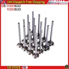 16PCS  Valves for DS3 DS4 DS7 Peugeot 208 308 508 2008 3008 Rifter 1.5 DV5R
