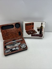 Wine testing kit in Wooden Box