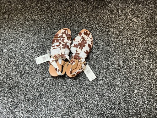 Brand new leather cow print - brand,