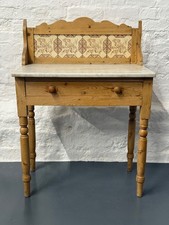 Antique Victorian Pine Marble