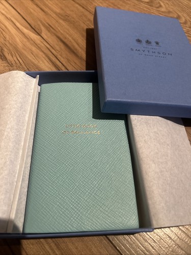 Smythson leather journal