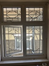 UPVC Double Glazed Window frame white
