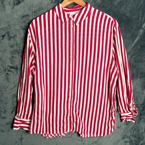 Primark pink white stripe - white,