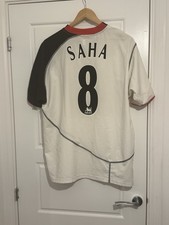 Fulham FC Vintage Puma Home Shirt 2003-2005 Size L #8 SAHA