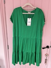 Green hush dress - green,