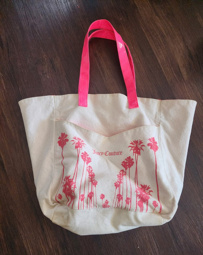 Juicy couture beige tote bag - couture,