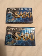 2 X TDK SA90 Type II Chrome