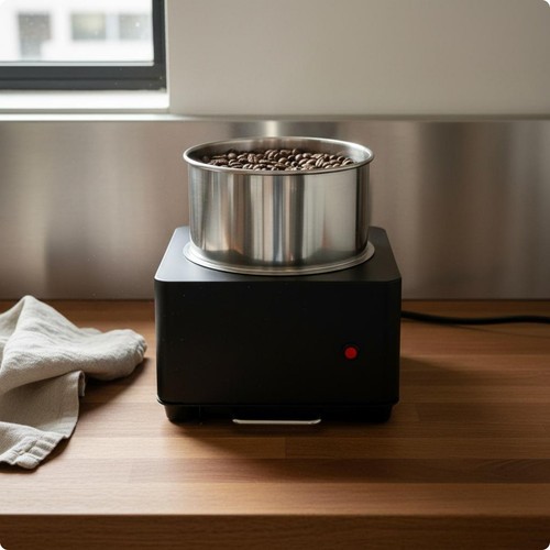 Coffee roaster with cooling - coffee,