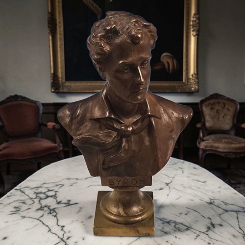 Antique bronze bust sculpture - bust,