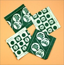 Vintage Shell Petrol Promotional Coins x 4 Historic Cars 1970. Unopened Packets