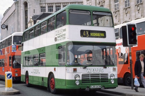 Bus photo wall - -, (fallowfield)