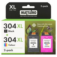 2X Ink 304 XL Fit For HP 304