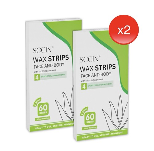 Ready use wax strips - use,