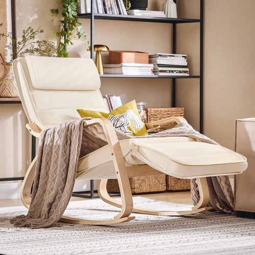 Dark grey rocking chair - dark,