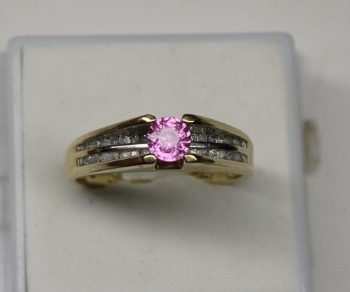 Vintage 14k pink - pink, ring