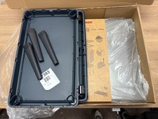 CURVER Verto 54L High Waste Bin, Push Lid, Sleek Design