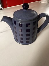 Denby reflex blue small teapot