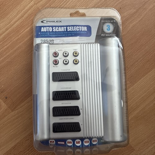 Philex auto scart selector - selector, tv