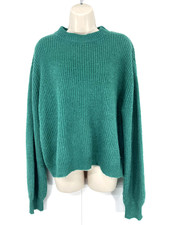 LOLLYS LAUNDRY Copenhagen WOOL MOHAIR Blend Women's Oversized Jumper UK 12 14 M