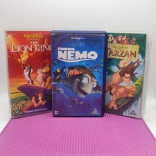 Finding Nemo VHS Tarzan The