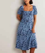 Boden Short Sleeve Jersey Midi