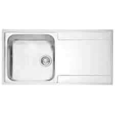 FRANKE MARIS SLIM TOP 1 BOWL STAINLESS STEEL SINK 1000 X 510MM R/H DRAINER