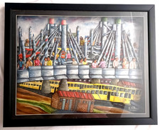 NTSIENI EDSON RAMOVHA Original Unique 3d Diorama African art