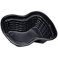 Certikin Heissner 500L Preformed Pond Basin 157 x 125 x 54cm Black B501-00
