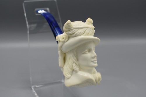 Victorian lady figure pipe - victorian,