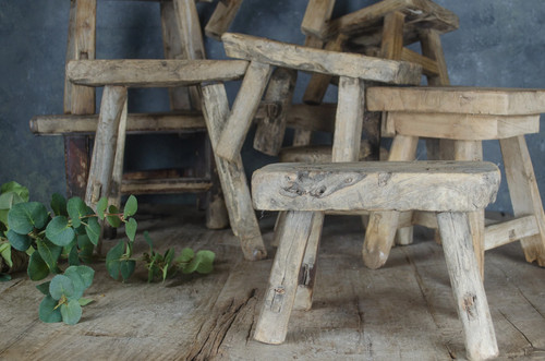 Small reclaimed elm - elm, wooden