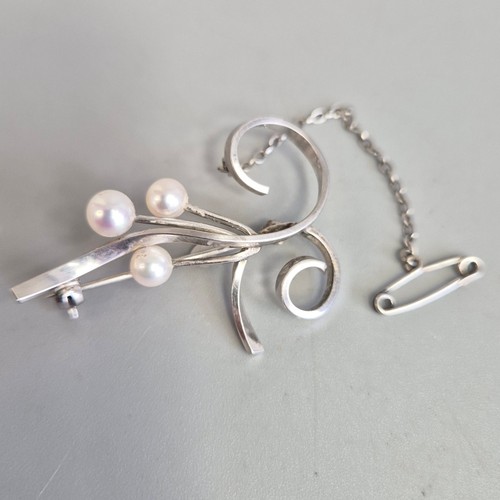 Vintage mikimoto brooch pin - vintage,