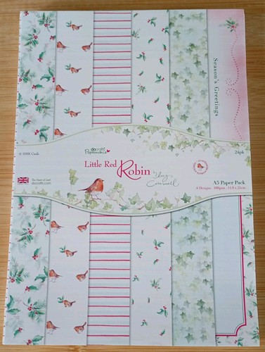 Papermania little red robin - papermania, robin'